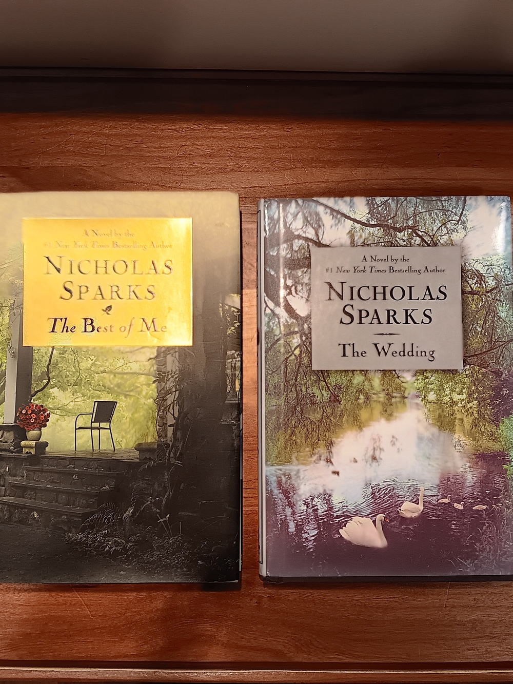 Hardcover Book Set - The Best of Me & The Wedding - Nicholas Sparks